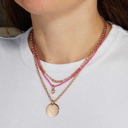 Personalisierte Forçat-Kette | Merci Maman