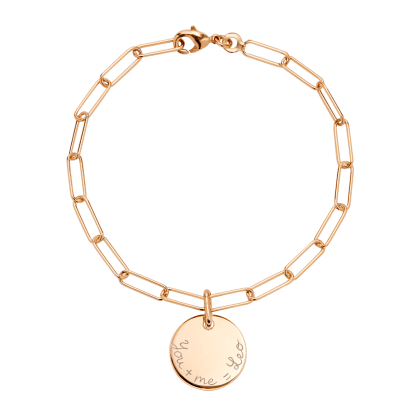 Pulsera de eslabones personalizada