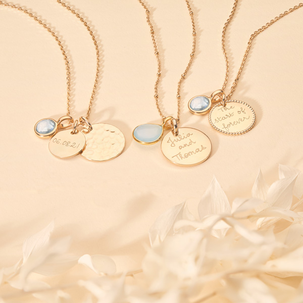 4 Collane in Oro personalizzate da regalare
