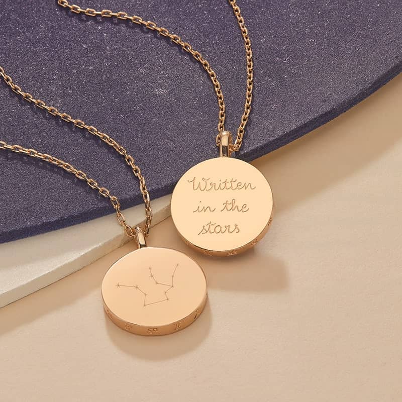 Constellation Coin Necklace