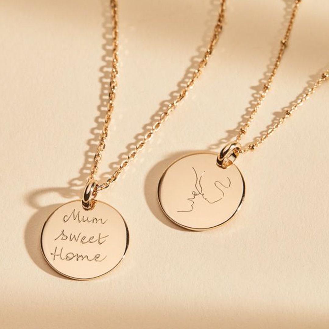 Mother Daughter Necklaces for 2: Sterling Silver Plated Heart Charm & Heart  Cut Out Necklaces - Penny and Piper