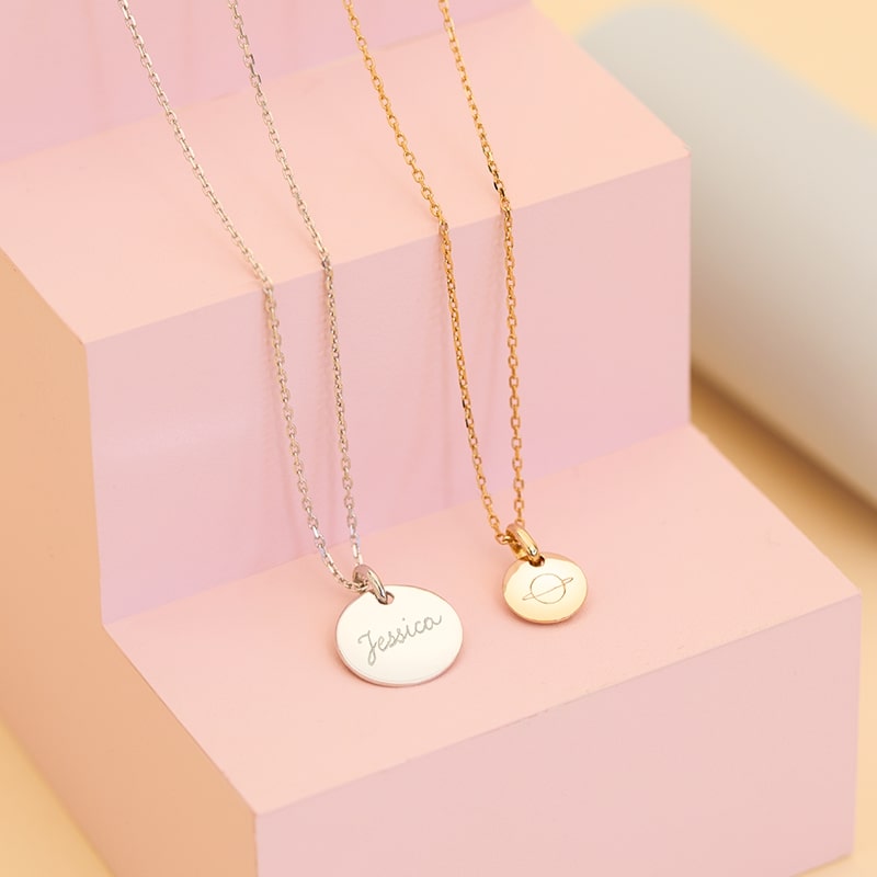 Engraved shop baby jewellery