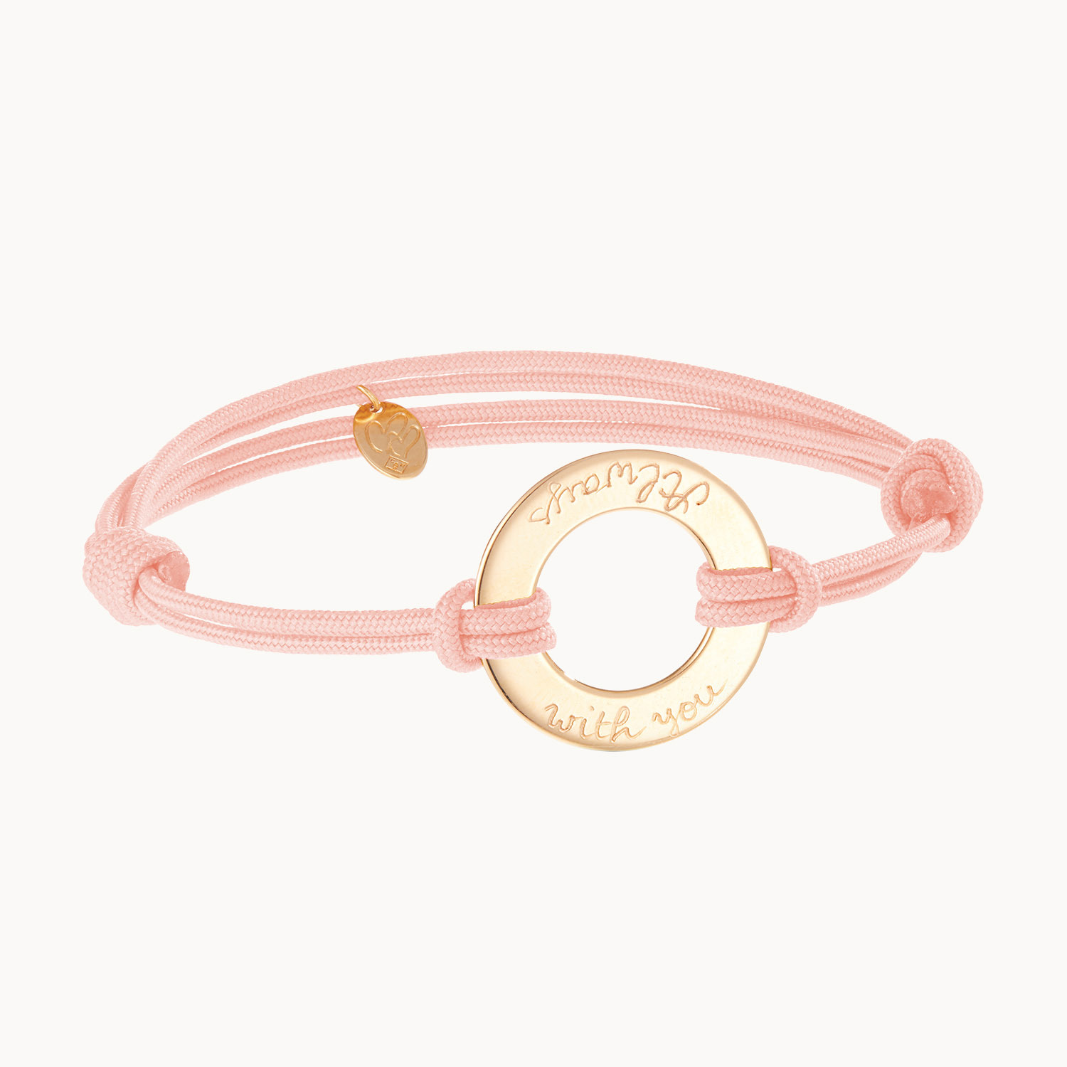 Personalised Eternity Bracelet Merci Maman