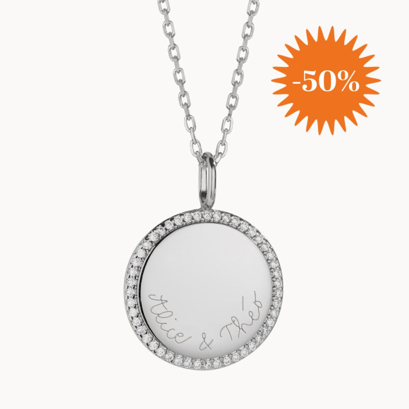Collier personnalisé Signature Cristal