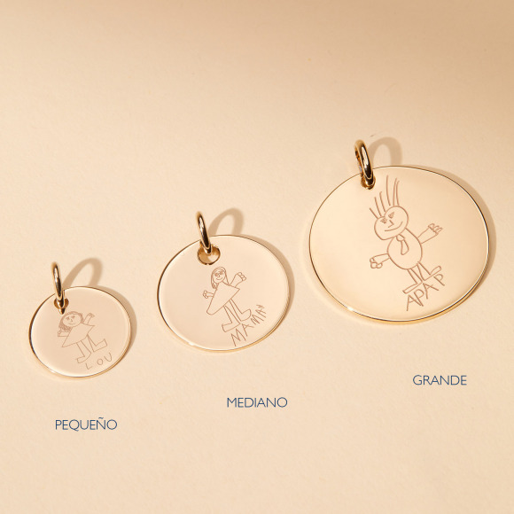 drawn by you personalised charm merci maman
