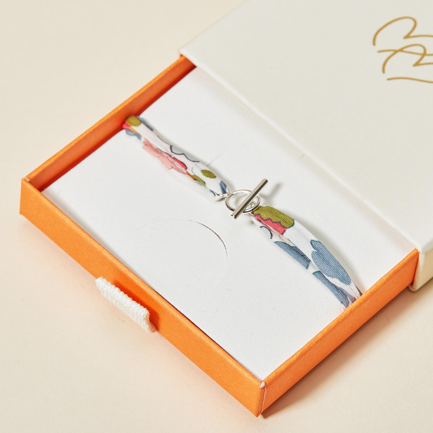 Bracciale a maglie CD Icon Ottone con finitura color rutenio e argento
