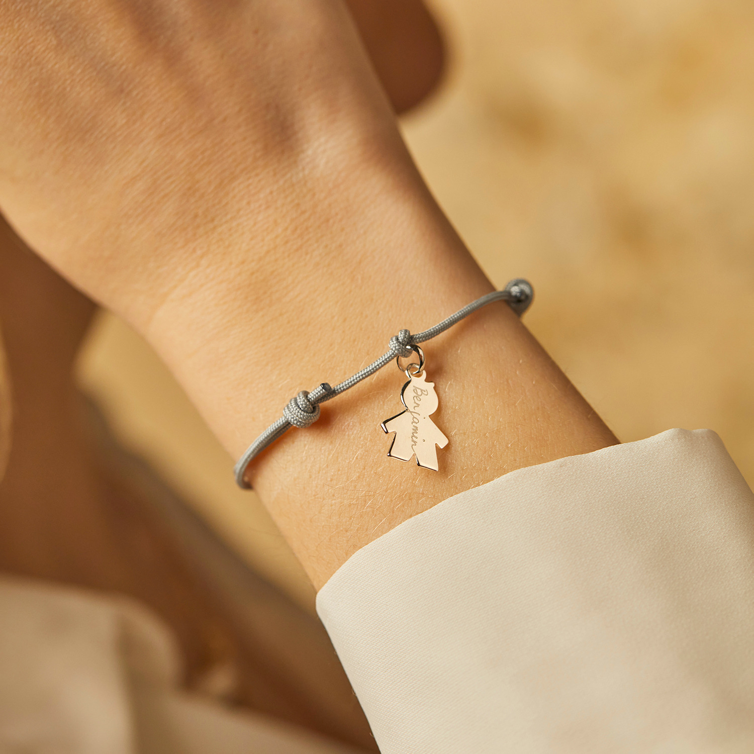 Personalized Family Bracelet Merci Maman