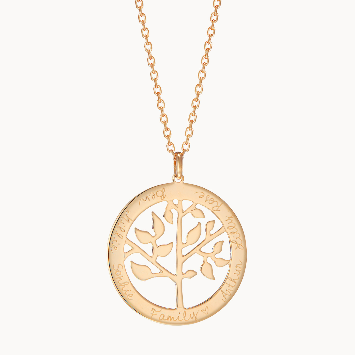 Collana Personalizzata Albero Della Vita In Argento 925 Con Zirconi – Incidi Fino A 40 Caratteri – Regalo Perfetto Per La Festa Della Mamma