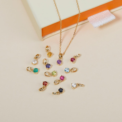 Achetez une Pierre de Naissance 9 carats Merci Maman