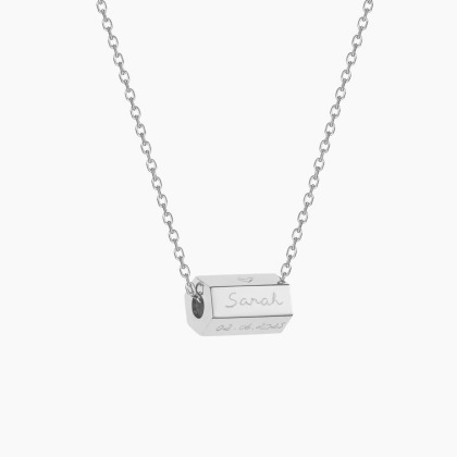 Collana di Nascita Personalizzata uomo argento merci maman