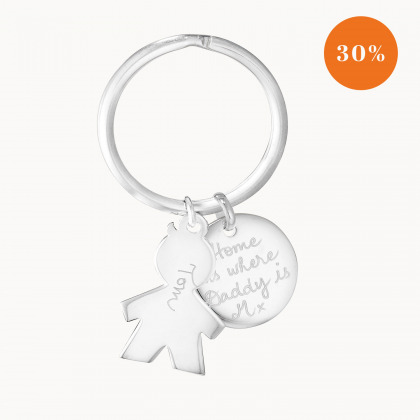 Personalized Family Keyring