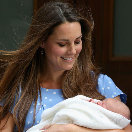 Die Pinker Kristall Duchess Kate Halskette vergoldet merci maman