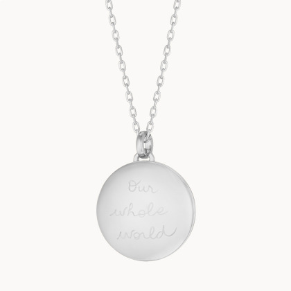 Collana Personalizzata Portapensieri Argento sterling