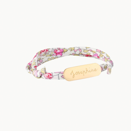 Personalised Mini Identity Liberty Bracelet merci maman