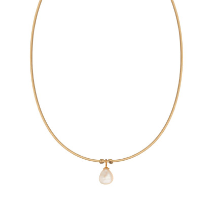 Collier Grand Disque Plat personnalisé Satin Merci Maman