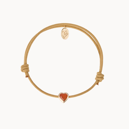 Personalisiertes Herz Geburtsstein Perlen Initialen Armband vergoldet merci maman