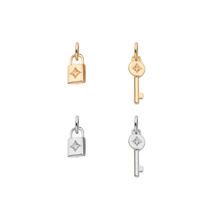 Buy your Padlock or Key Charm Merci Maman