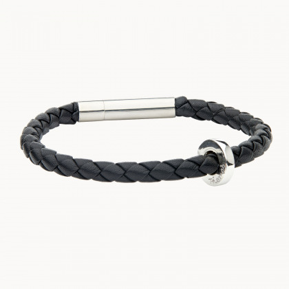 Men's Personalized Unity Leather Bracelet