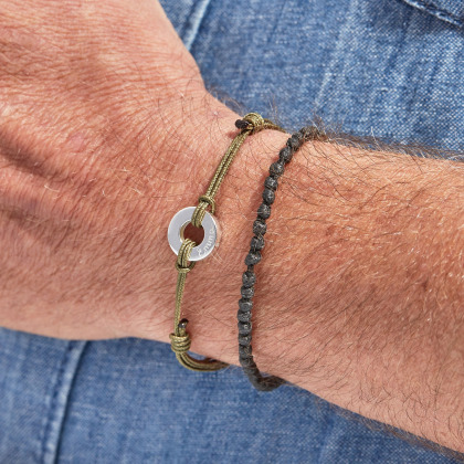 Partnerschmuck - Unity Armband vergoldet merci maman