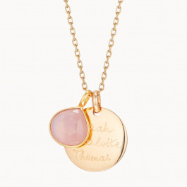 Collier personnalisé Pierre fine