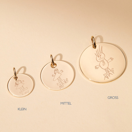drawn by you personalised charm merci maman