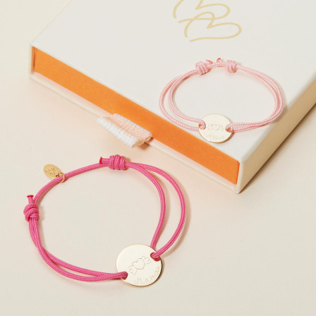 Merci Maman x Mellipou Personalised Mother & Child Bracelet Set 
