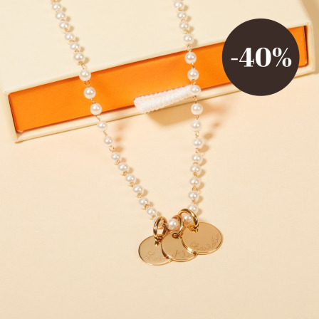 Personalised Pearl Name Necklace