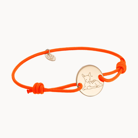 Bracelet Pastille Bichette personnalisé BY.BM x MERCI MAMAN