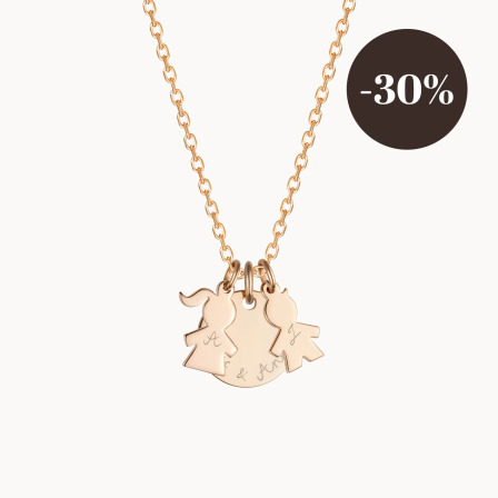 personalised mummy necklace gold plated merci maman