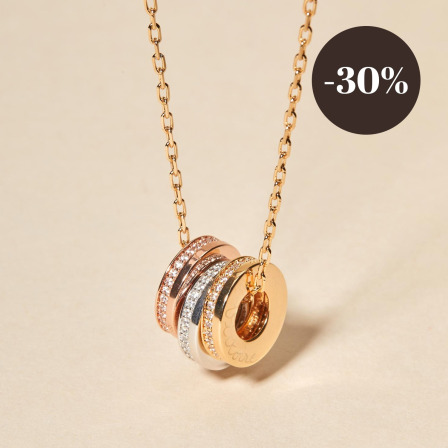 Personalised Unity Trio Necklace