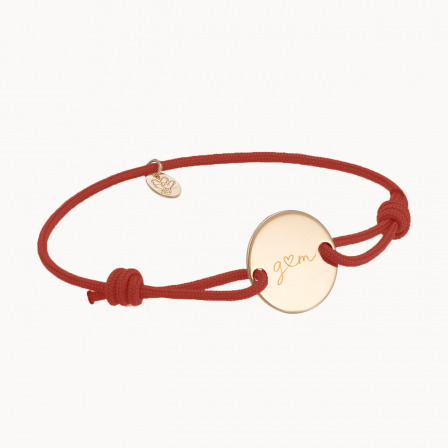 Bracciale con medaglia personalizzata Io e Te