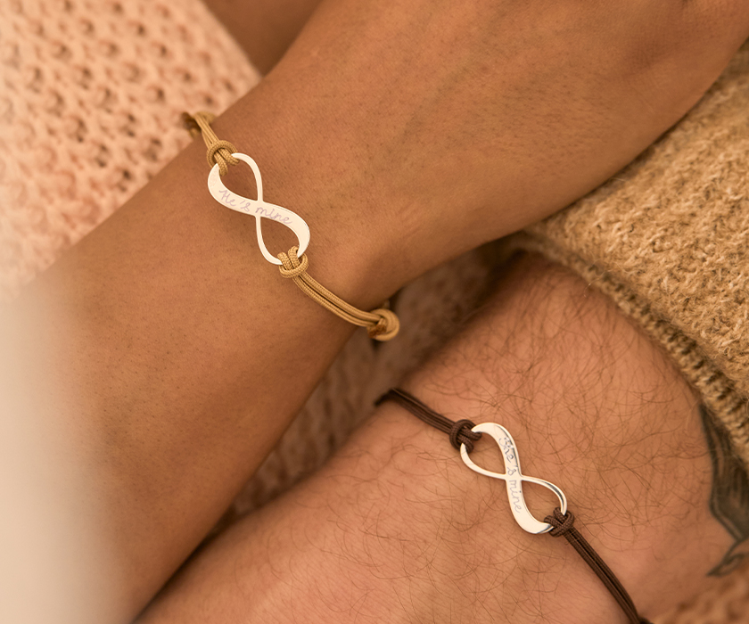 Personalised jewellery for couples