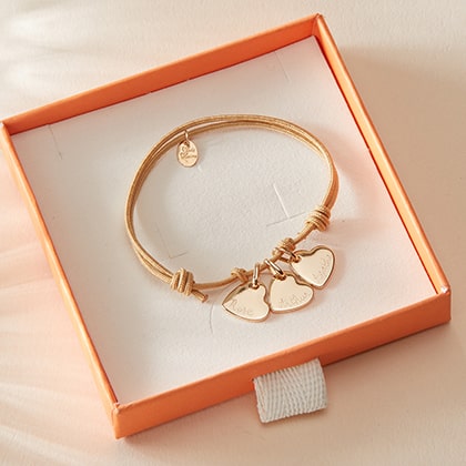 Bracelet personnalisé Prénom Cœur