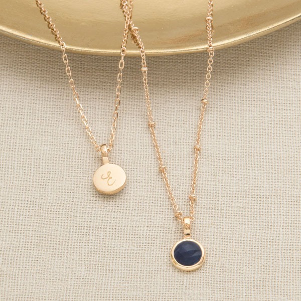Personalised Birthstone Necklace