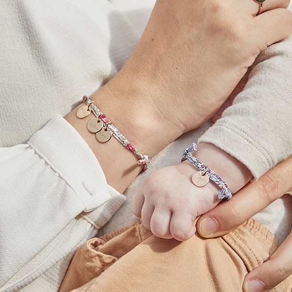 Le Bracelet personnalisé Liberty prénom
