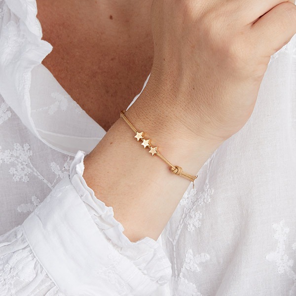 Le Bracelet personnalisé Étoile Initiale