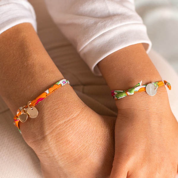 Bracelet personnalisé Liberty prénom
