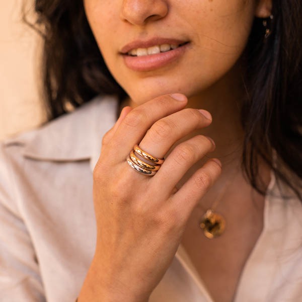 Anillo personalizado con nombre