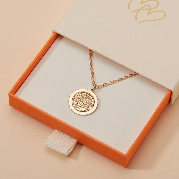 Collar personalizado con medalla Árbol de la Vida