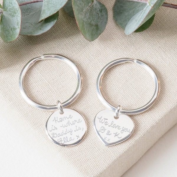 Sterling Silver Keyring
