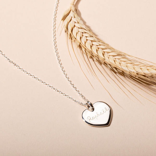  collier cœur personnalisé 