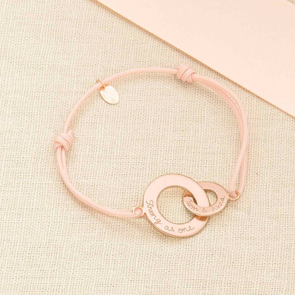 Personalised Intertwined Bracelet