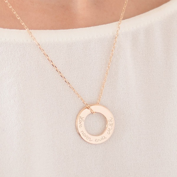 Personalised Eternity Necklace