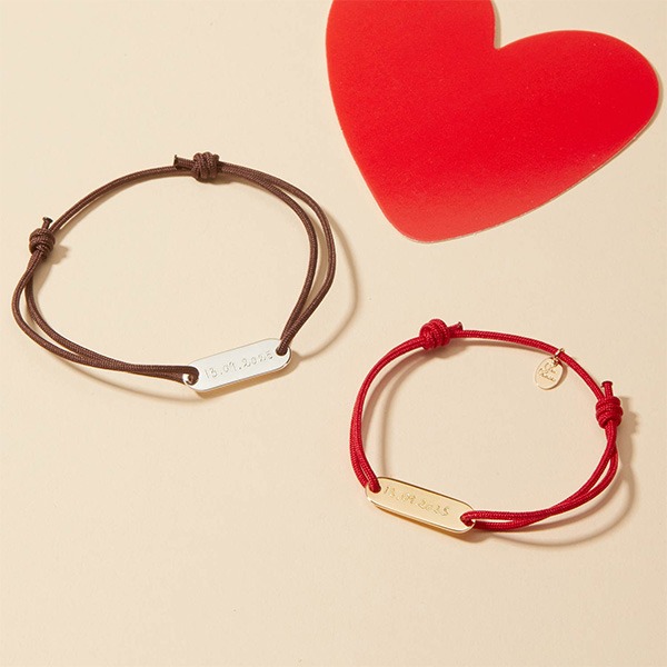 Jewellery For Couples Mini Identity Bracelet