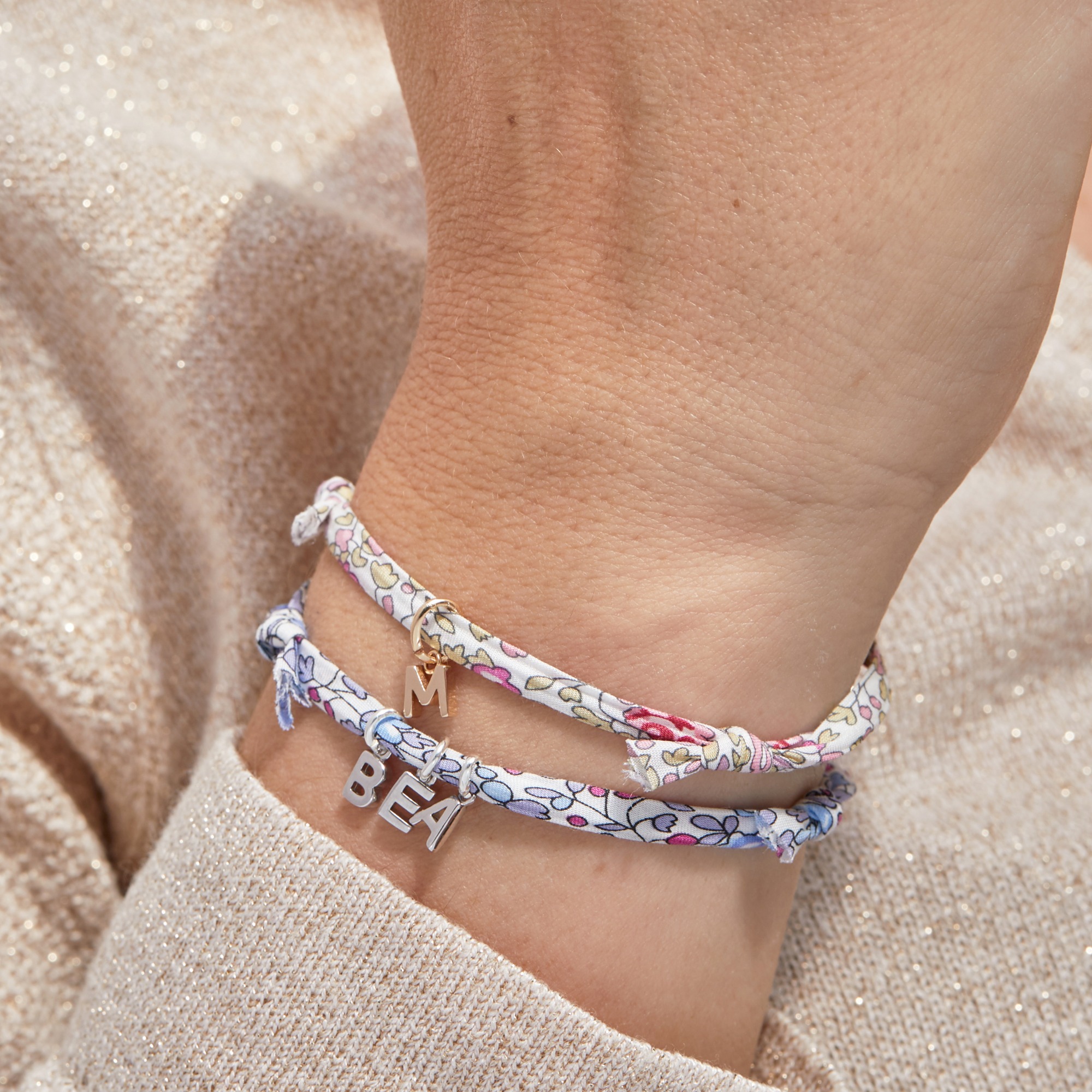 Bracelet Liberty Mini Charm Alphabet